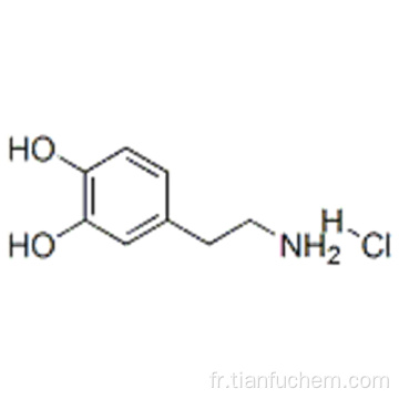 Chlorhydrate de 3-hydroxytyramine CAS 62-31-7